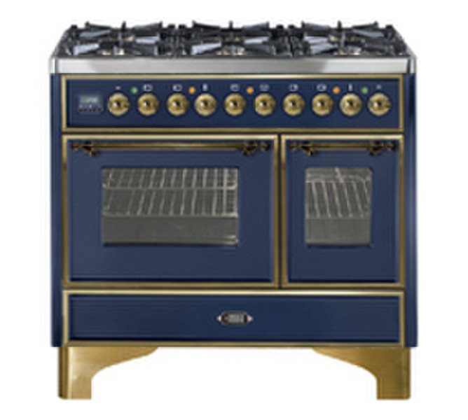 Boretti MB-104 BL G/B Отдельностоящий Gas hob Синий кухонная плита