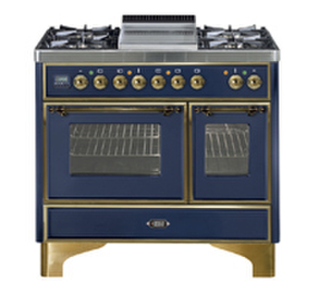 Boretti MB-104 F BL G/B Freestanding Blue cooker