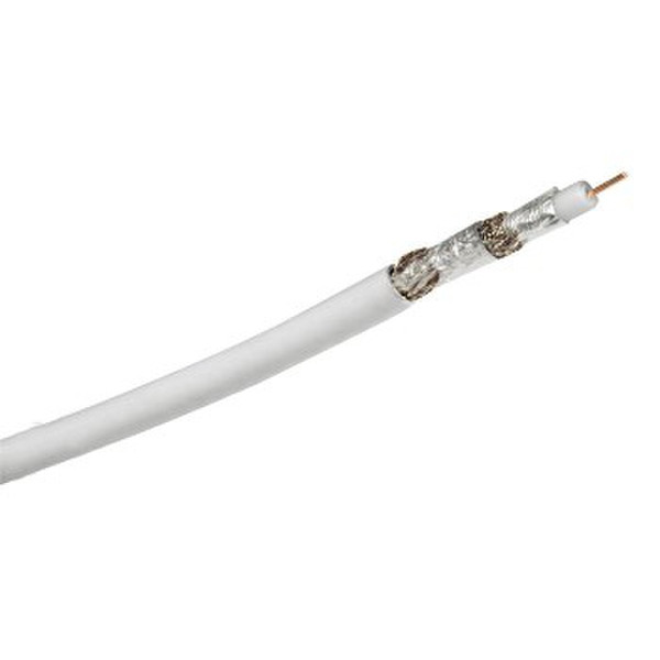 Hama 00086667 1m White coaxial cable