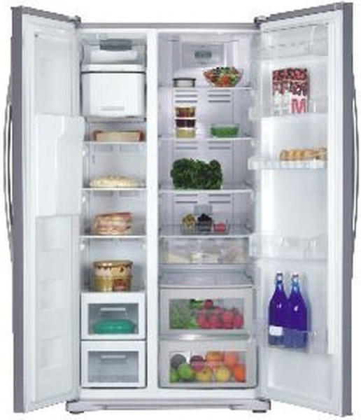 Beko GNE V322PX freestanding 550L A+ Stainless steel side-by-side refrigerator