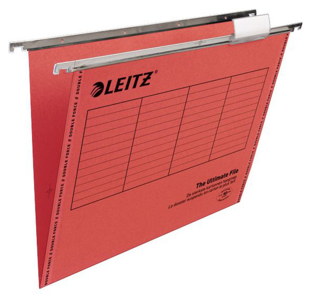 Leitz Verticale hangmappen Ultimate File - Red A4 hanging folder