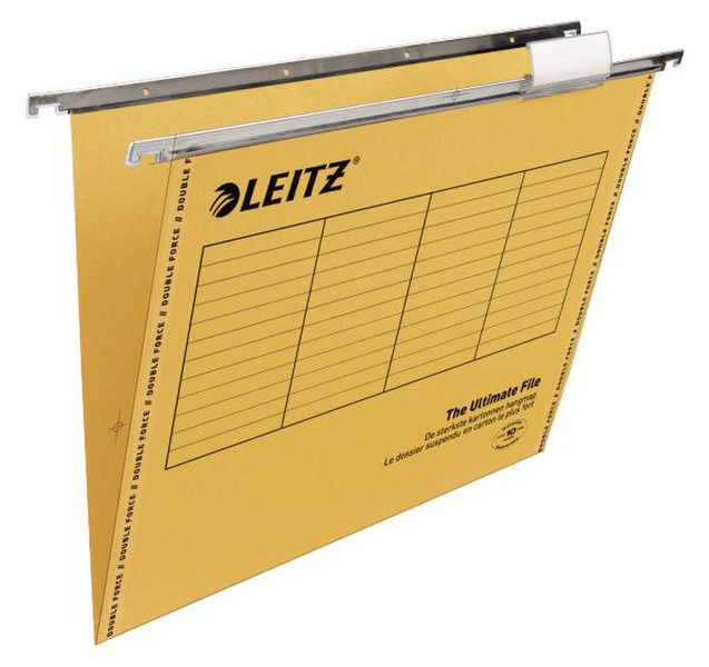 Leitz Verticale hangmappen Ultimate File - Yellow A4 hanging folder