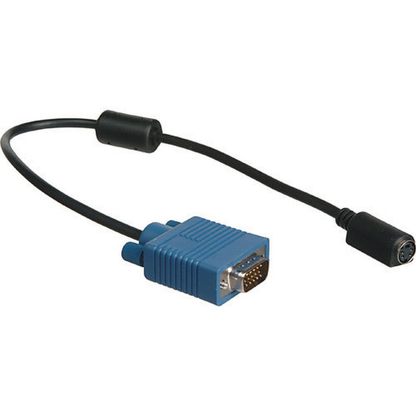 Sanyo POA-CA-VGAS S-Video (4-pin) VGA (D-Sub) Black video cable adapter