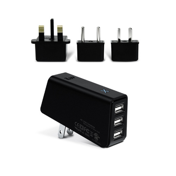 iLuv IAD117ITL Indoor Black mobile device charger