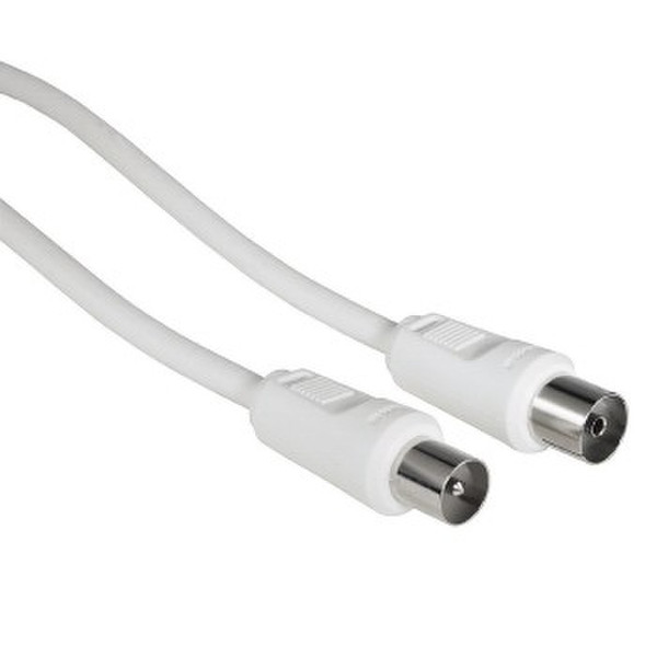 Hama 00011907 10m Coaxial M Coaxial FM White coaxial cable