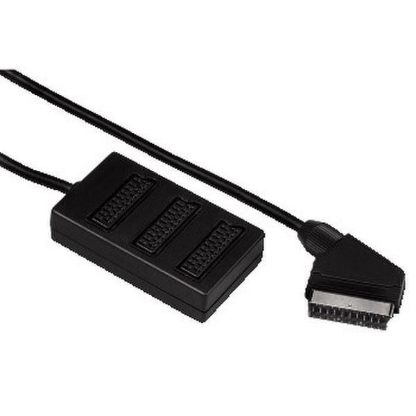 Hama 00011933 SCART (21-pin) SCART (21-pin) Schwarz SCART-Kabel