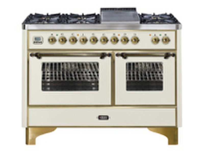 Boretti MB-1207 F OW Freestanding Gas Bronze,White cooker