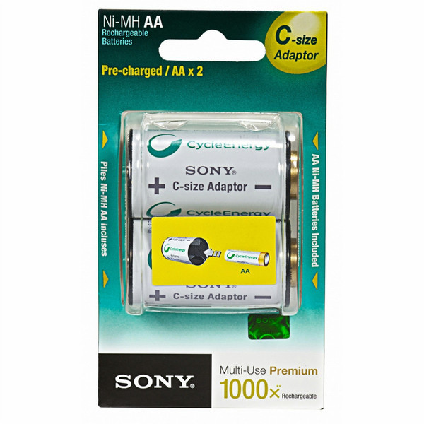 Sony NHAAB2KX2C Nickel-Metal Hydride (NiMH) 2100mAh 1.2V rechargeable battery