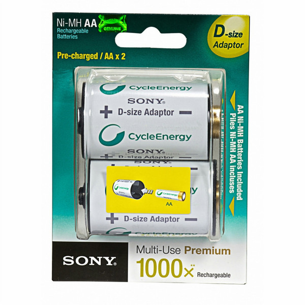 Sony NHAAB2KX2D Nickel-Metal Hydride (NiMH) 2100mAh 1.2V rechargeable battery