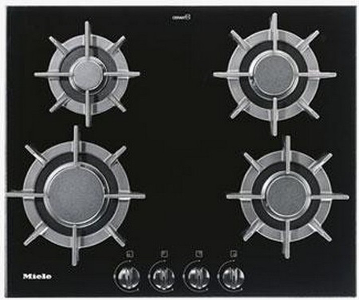 Miele KM 361 G Встроенный Gas hob Черный