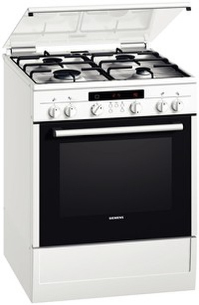 Siemens HR745220E Freestanding Gas hob A White cooker