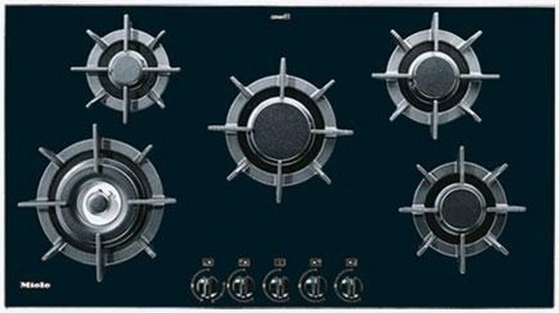 Miele KM 391 G Встроенный Gas hob Черный