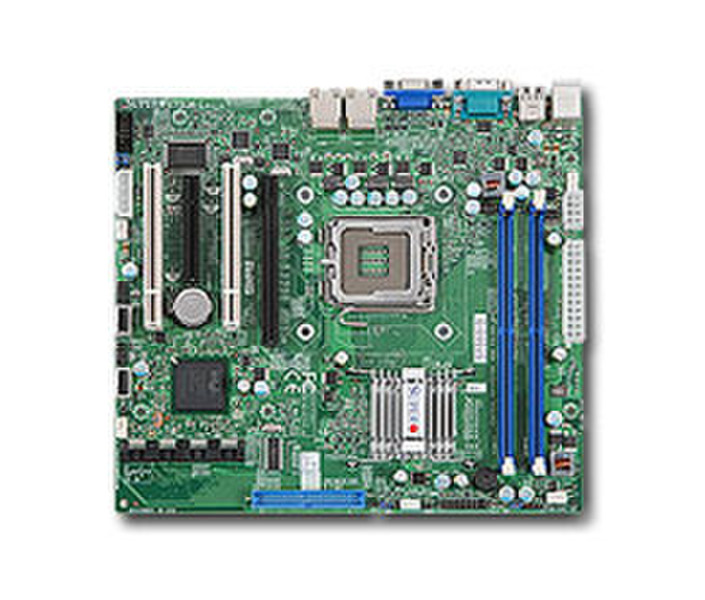 Supermicro X7SLM-L Socket T (LGA 775) Микро ATX материнская плата для сервера/рабочей станции