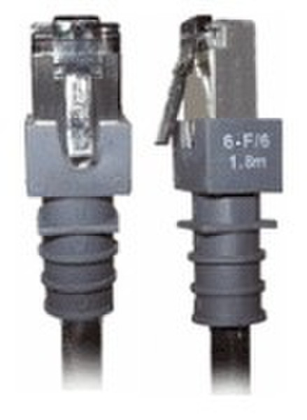 PatchSee Cat6 FTP 3.1m 3.1м Черный сетевой кабель