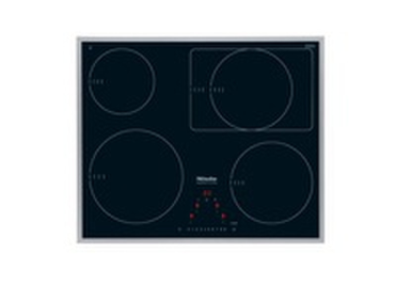 Miele KM 6317 built-in Electric hob Stainless steel