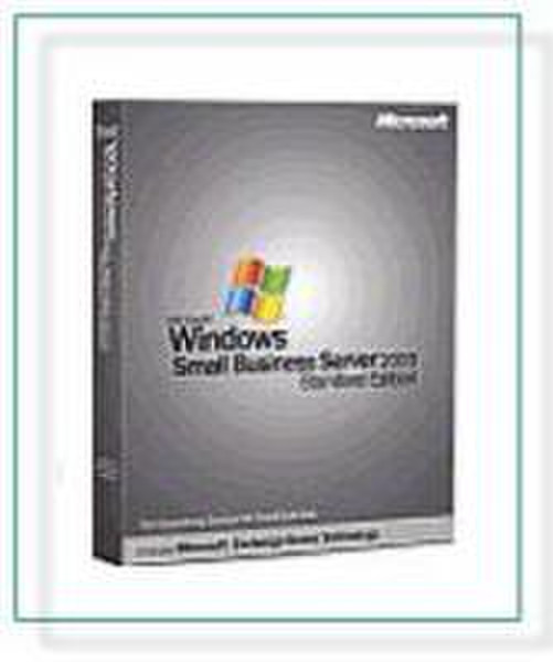 Microsoft Windows Small Business ServerStandard 2003 German CD/DVD 5 C