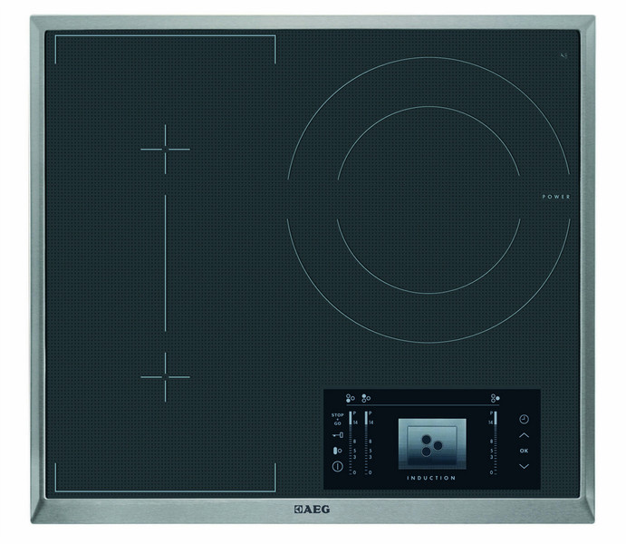 AEG HK683320XG Встроенный Induction hob Нержавеющая сталь