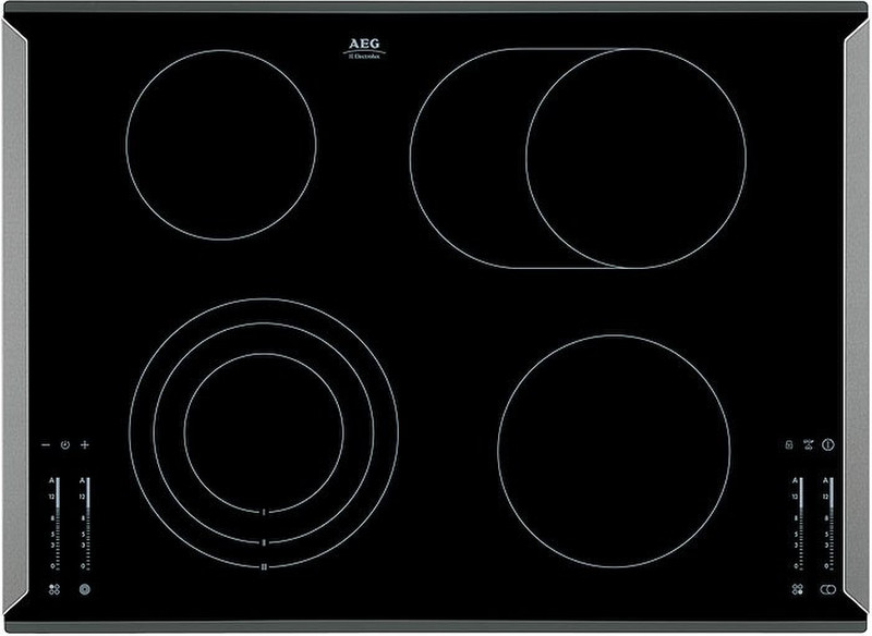 AEG HK764070PB Eingebaut Ceramic hob Kochfeld