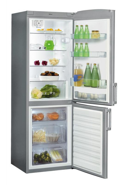 Whirlpool WBE34132 A++X freestanding A++ Stainless steel fridge-freezer