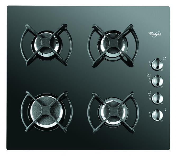 Whirlpool AKM 409 NB Встроенный Gas hob Черный плита