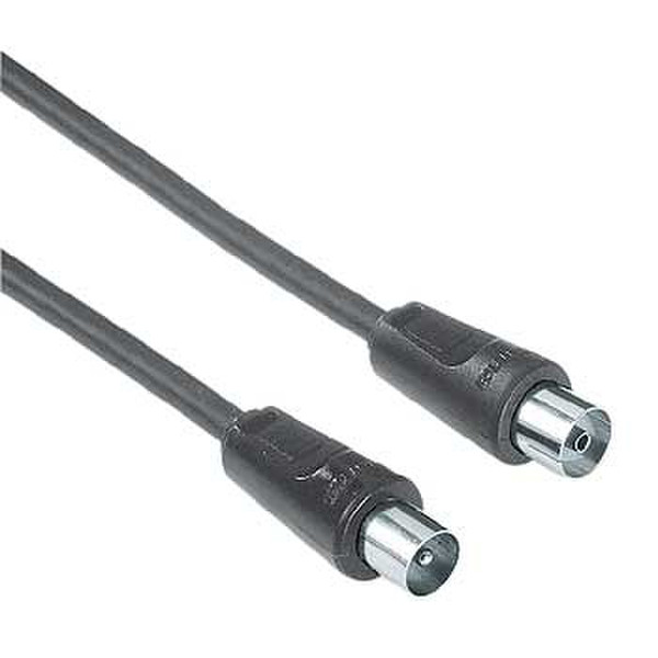 Hama 00029665 1.5m Black coaxial cable