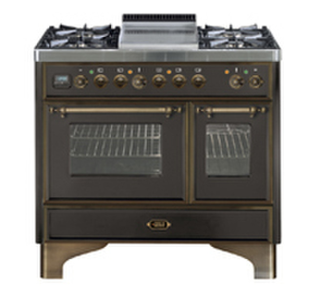 Boretti MBO-104 F AN G/B Freestanding Combi hob cooker