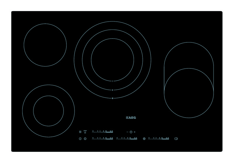 AEG HK854080IB Встроенный Induction hob Черный