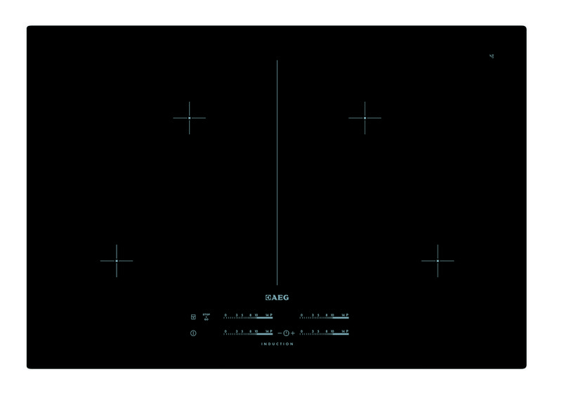 AEG HK854400IB built-in Induction hob Black