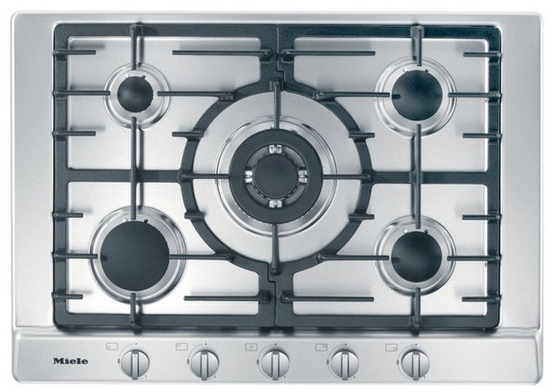 Miele KM 2032 Встроенный Gas hob Нержавеющая сталь