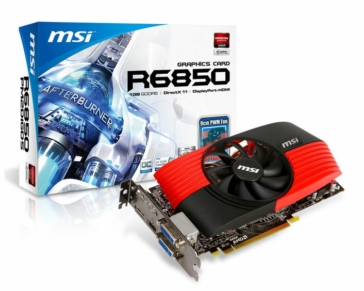 MSI R6850-PM2D1GD5 1GB GDDR5 Grafikkarte