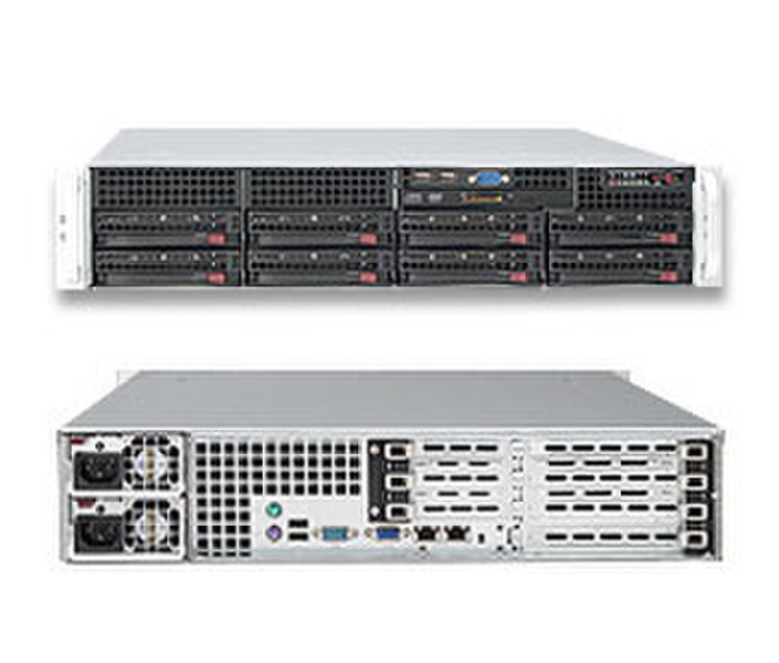 Supermicro SuperServer 6026T-6RF+ Intel 5520 Socket B (LGA 1366) 2U Черный