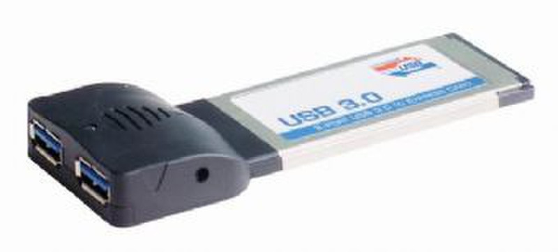 Gembird PCMCIAX-USB32 USB 3.0 интерфейсная карта/адаптер
