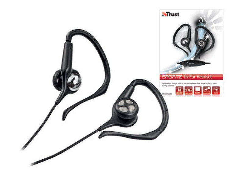 Trust SportZ Black headset
