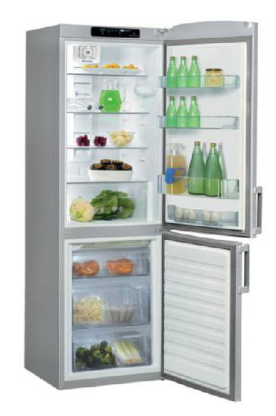 Whirlpool WBE3322 NFS freestanding 320L A Silver side-by-side refrigerator