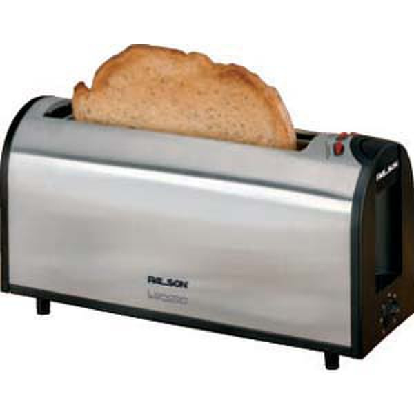 Palson 30478 1Scheibe(n) 1000W Schwarz, Edelstahl Toaster