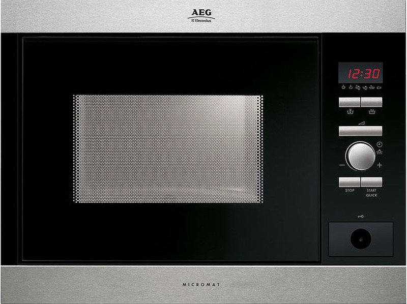 AEG MC1752EM Built-in 16.8L 800W Stainless steel microwave