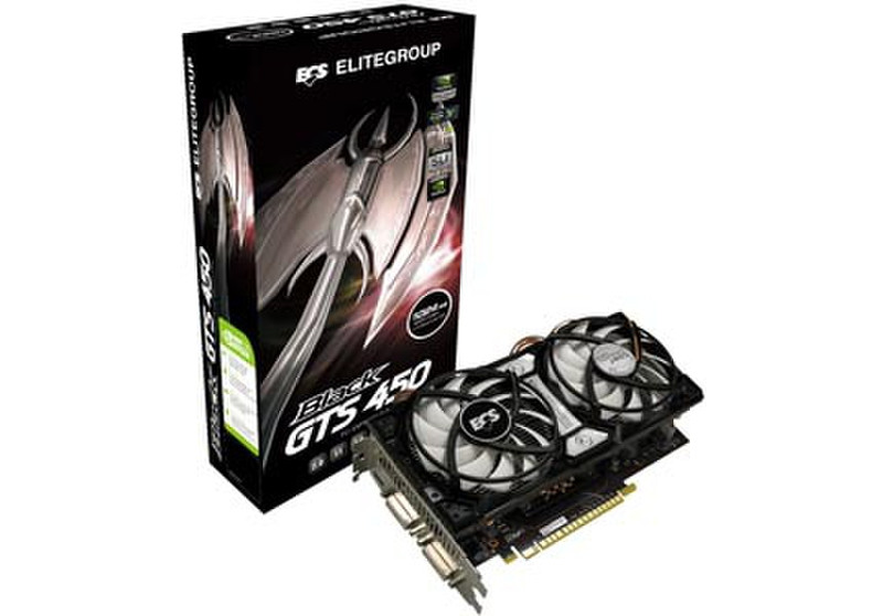 ECS Elitegroup NBGTS450-1GPI-F GeForce GTS 450 1GB graphics card