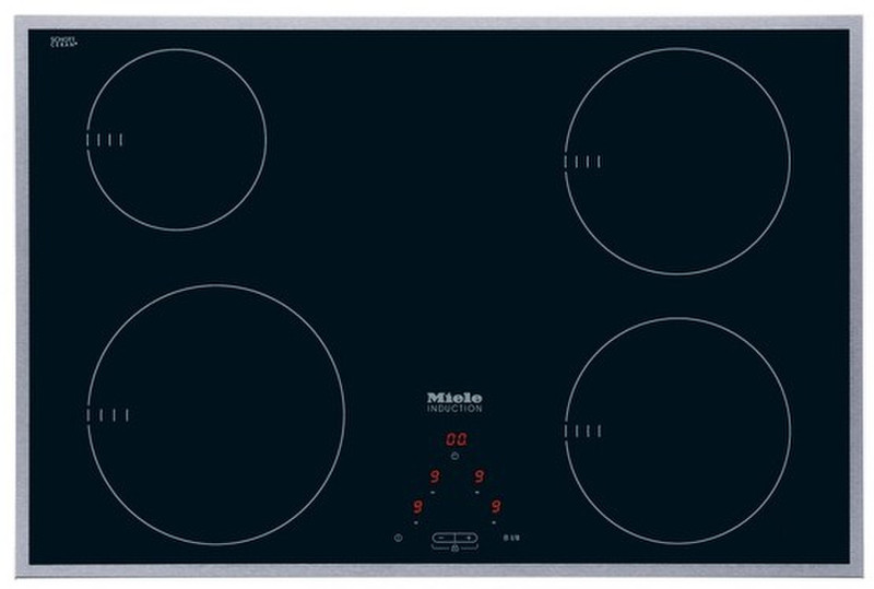 Miele KM 6118 Built-in Induction hob Black