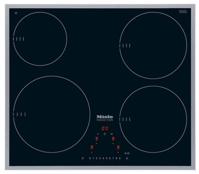 Miele KM 6314 built-in Induction hob Black