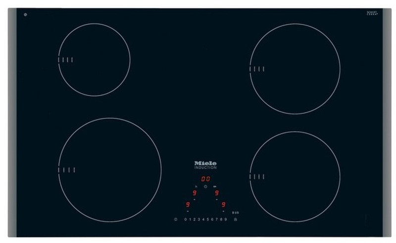 Miele KM 6342 Built-in Induction hob Black