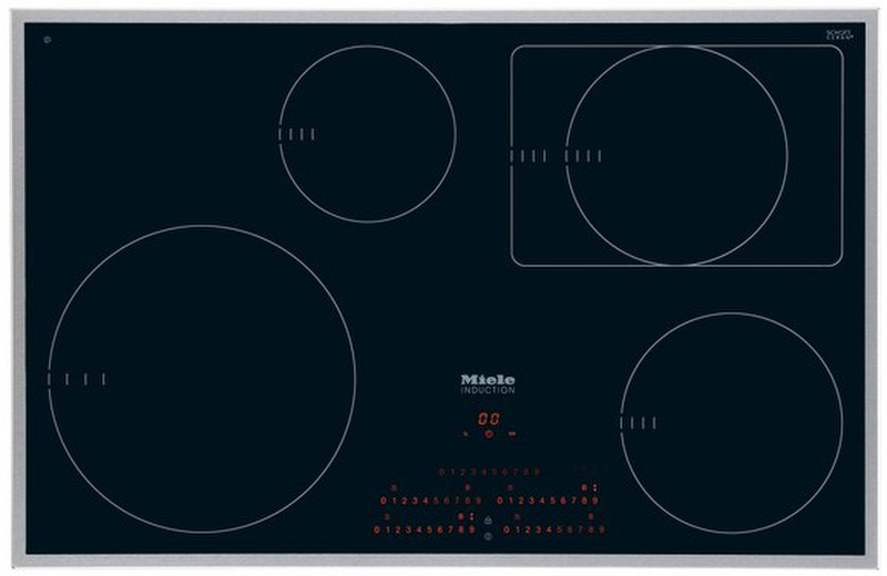 Miele KM 6350 built-in Induction hob Black