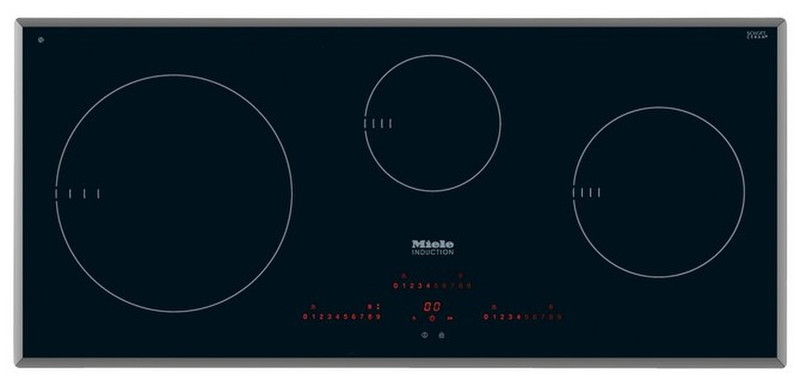 Miele KM 6380 built-in Induction hob Black