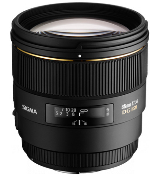 Sigma 85mm F1.4 EX DG HSM Nikon Schwarz