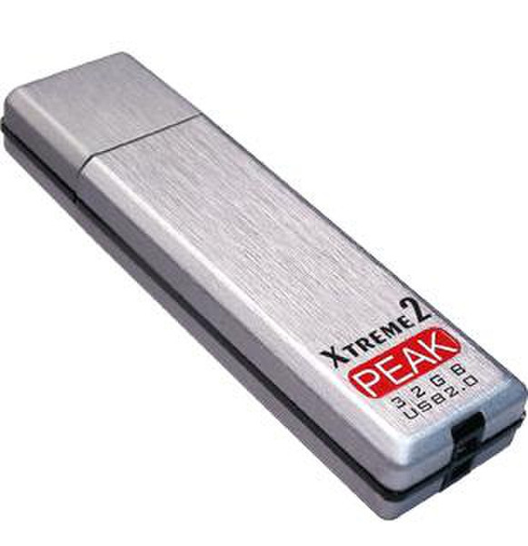 PEAK 234278FBPK 32GB USB 2.0 Type-A Silver USB flash drive