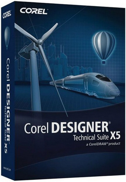 Corel Designer Technical Suite X5, Win, CROM, UPG, EN/FR