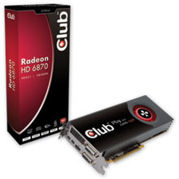 CLUB3D CGAX-68724 1GB GDDR5 graphics card