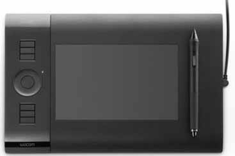 Wacom Intuos Intuos4 S 5080lpi 158 x 98mm USB Schwarz Grafiktablett