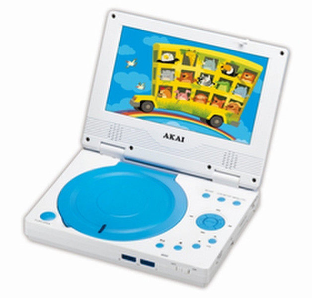 Akai ACVDS702BE Blau, Weiß DVD-Player