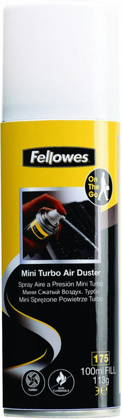 Fellowes Non Flammable Mini Turbo Air Duster compressed air duster