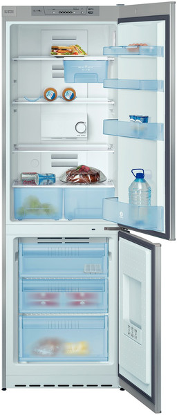 Balay 3KFP7664 Отдельностоящий 28л A+ Нержавеющая сталь холодильник с морозильной камерой
